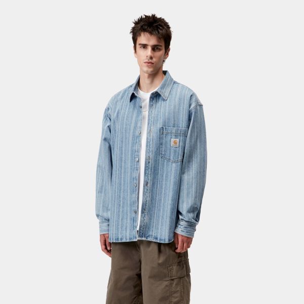 Carhartt WIP Rylan Overshirt Blauw