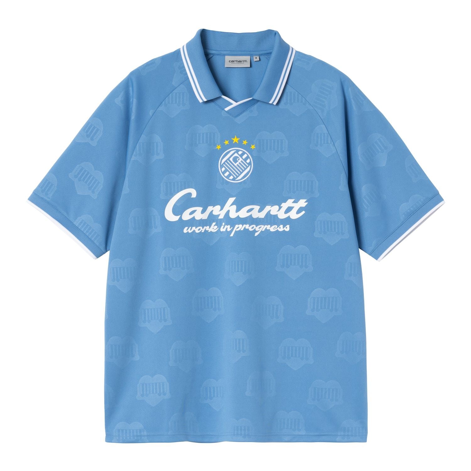 Carhartt WIP Terrace Football T-shirt Blauw