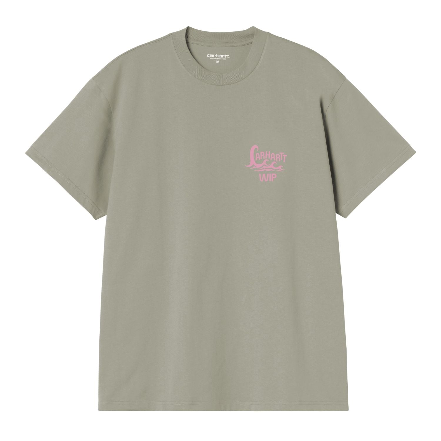 Carhartt WIP Waves T-shirt Licht Groen