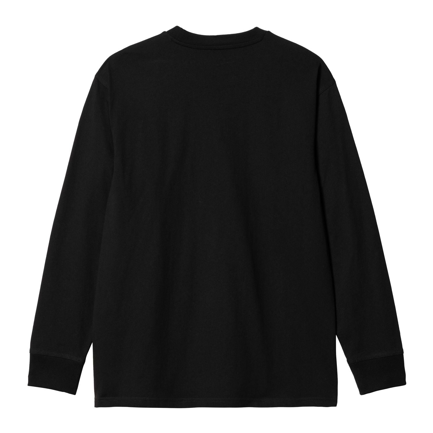 Carhartt WIP American Script Langarm-T-shirt Schwarz