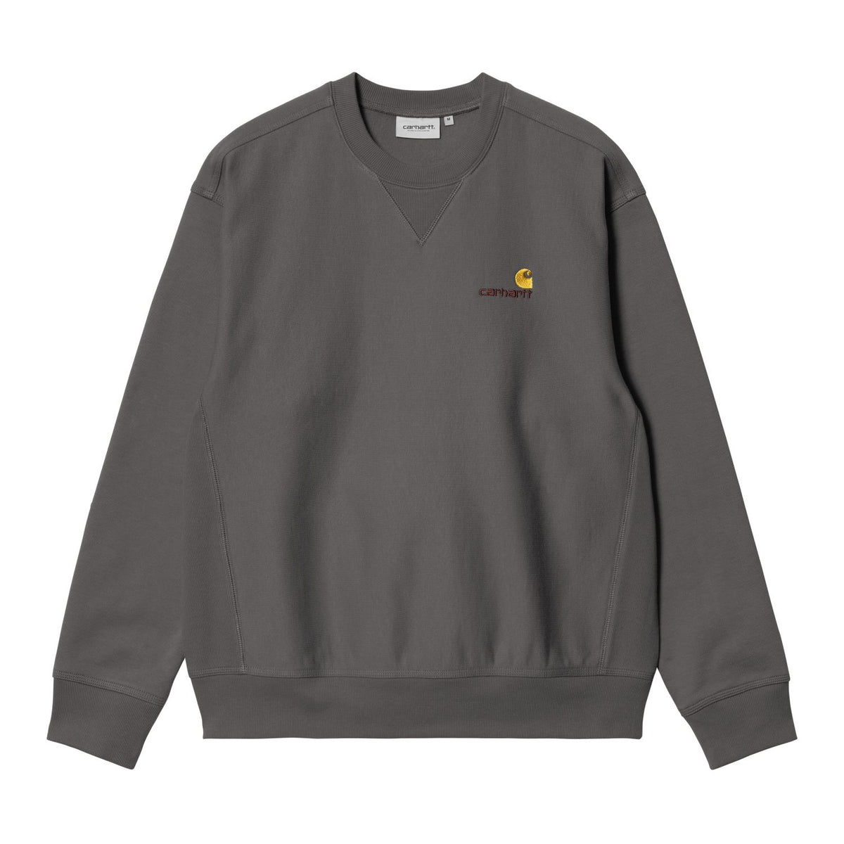 Carhartt WIP American Script Pullover Anthrazit