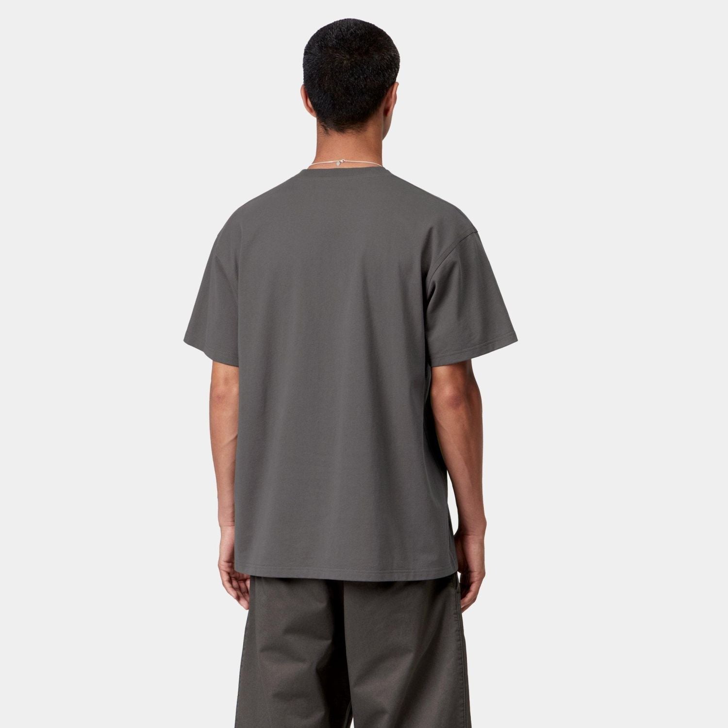 Carhartt WIP American Script T-shirt Anthrazit