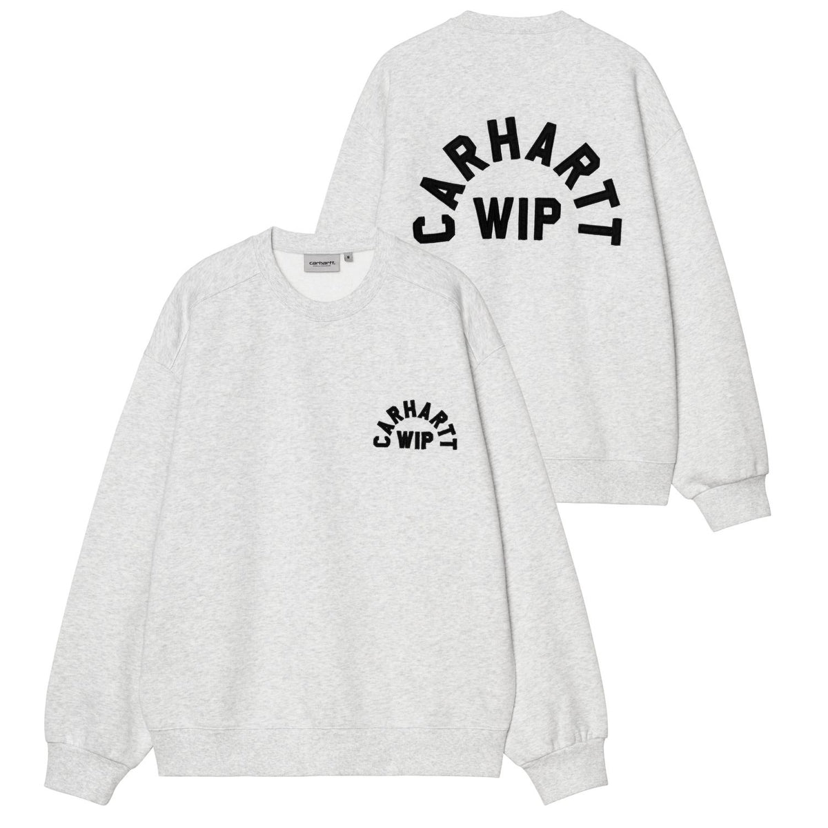 Carhartt WIP Arch Script Pullover Grau