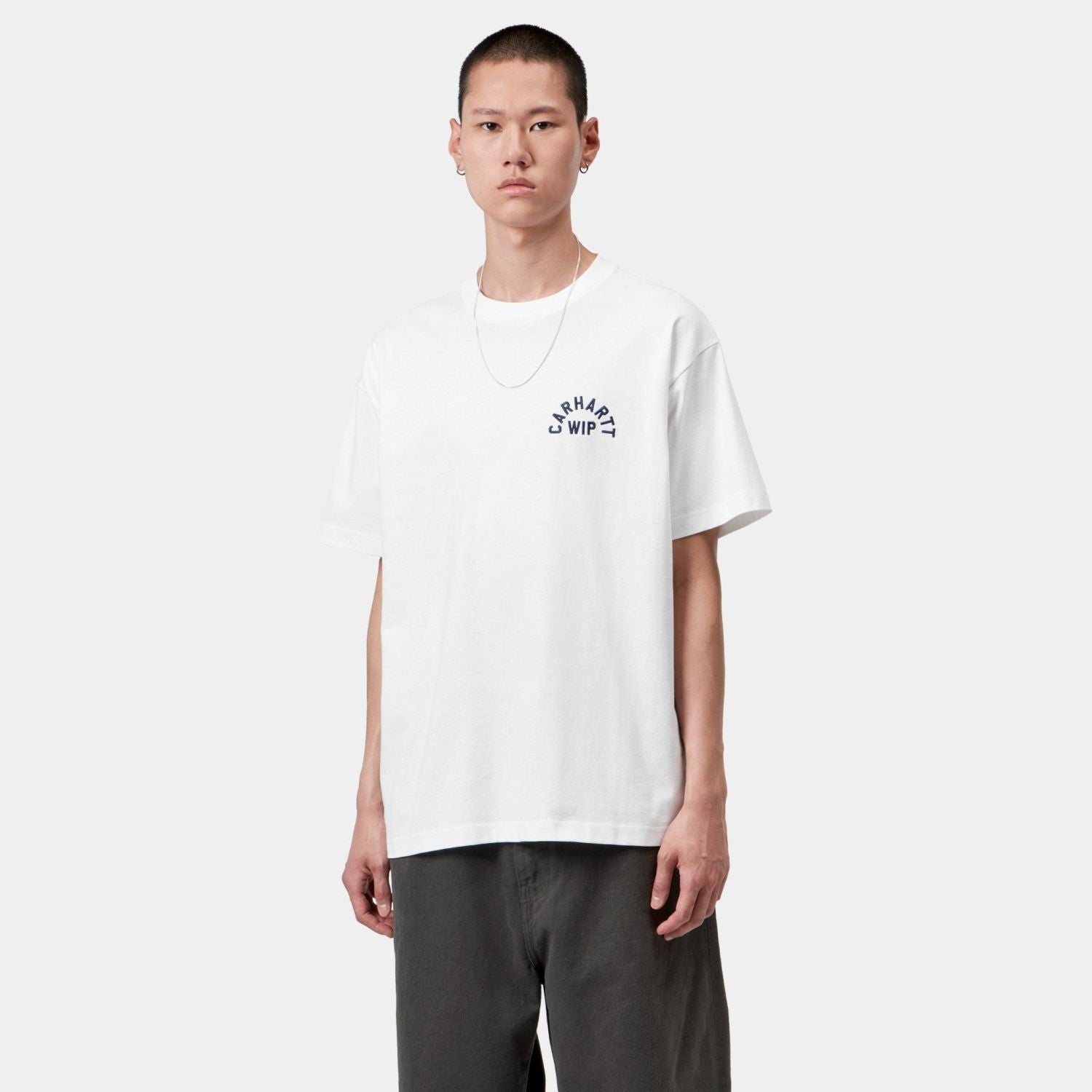 Carhartt WIP Arch Script T-shirt Weiß