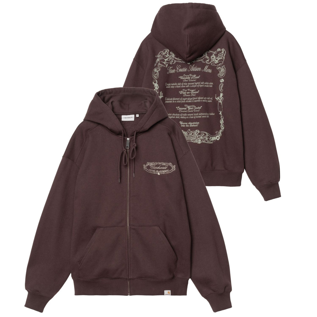 Carhartt WIP Chez WIP Weste Braun