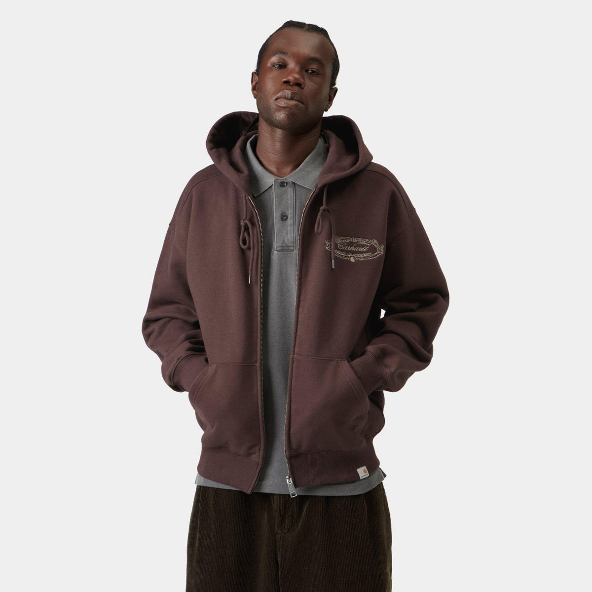 Carhartt WIP Chez WIP Weste Braun
