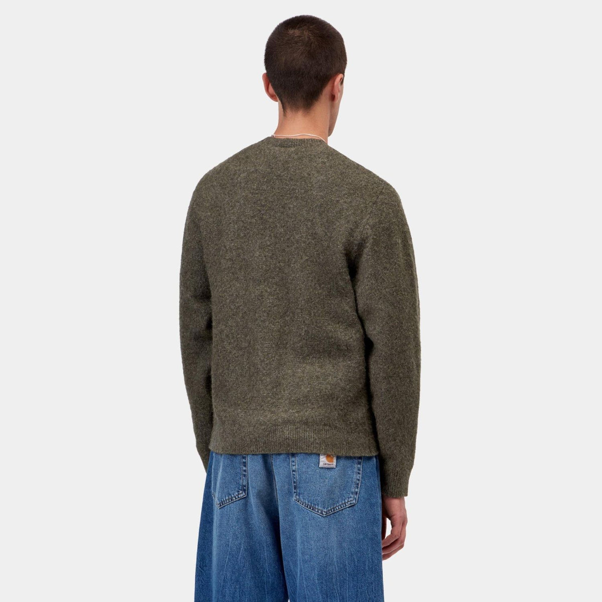 Carhartt WIP Curtis Pullover Anthrazit