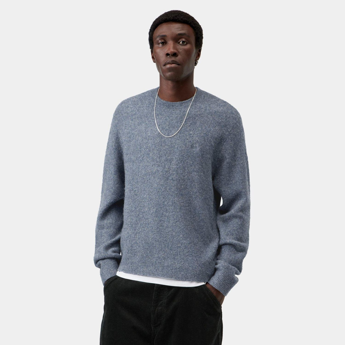 Carhartt WIP Curtis Pullover Blau