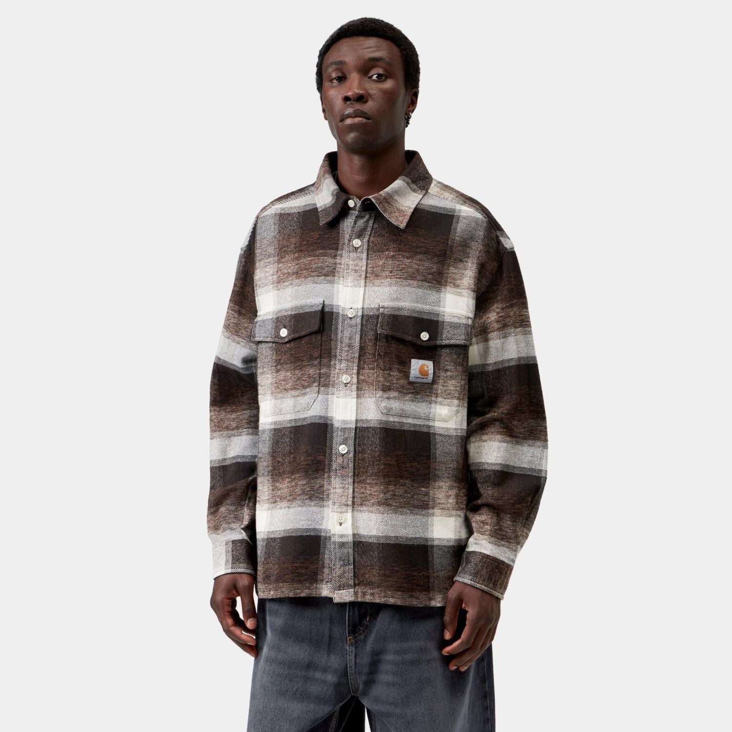 Carhartt WIP Esterson Hemd Braun