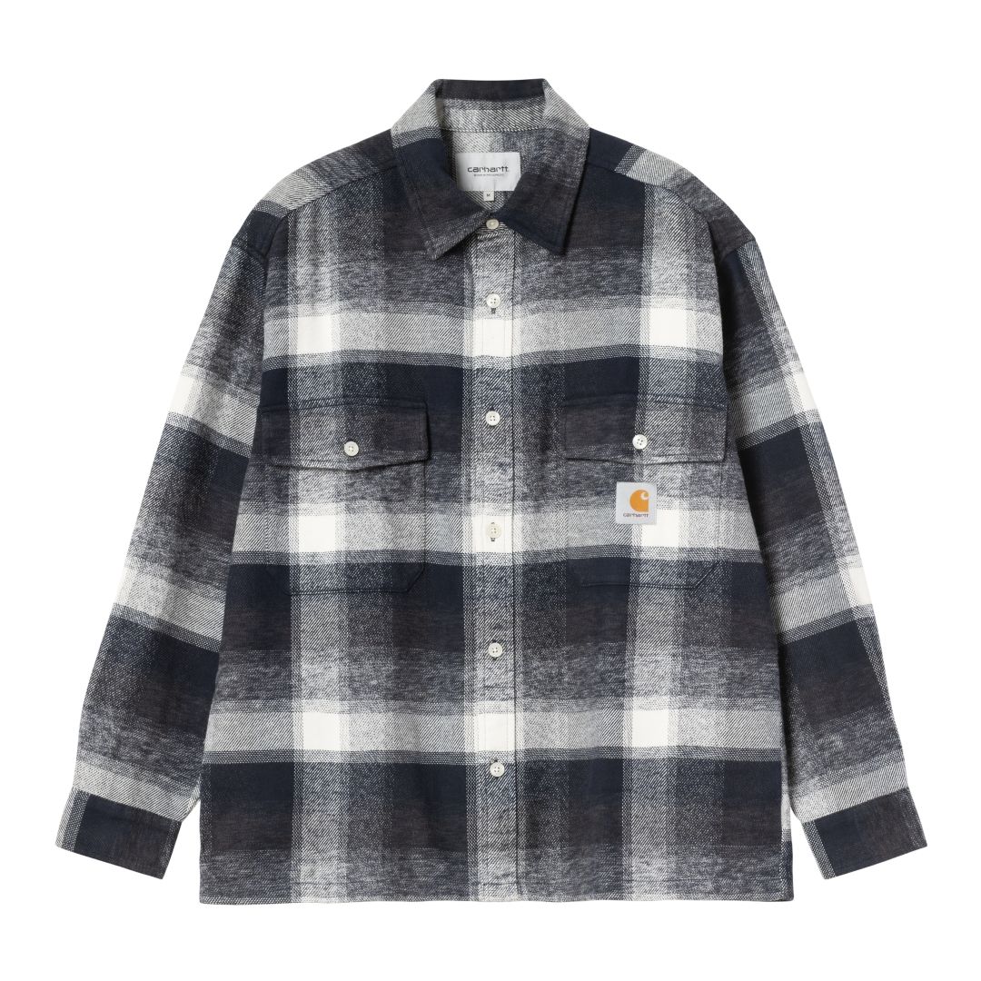 Carhartt WIP Esterson Hemd Marine