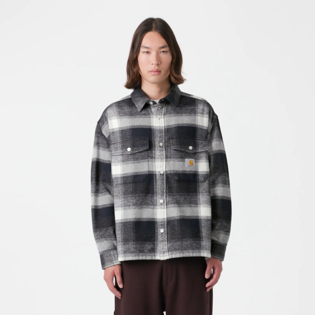 Carhartt WIP Esterson Hemd Marine