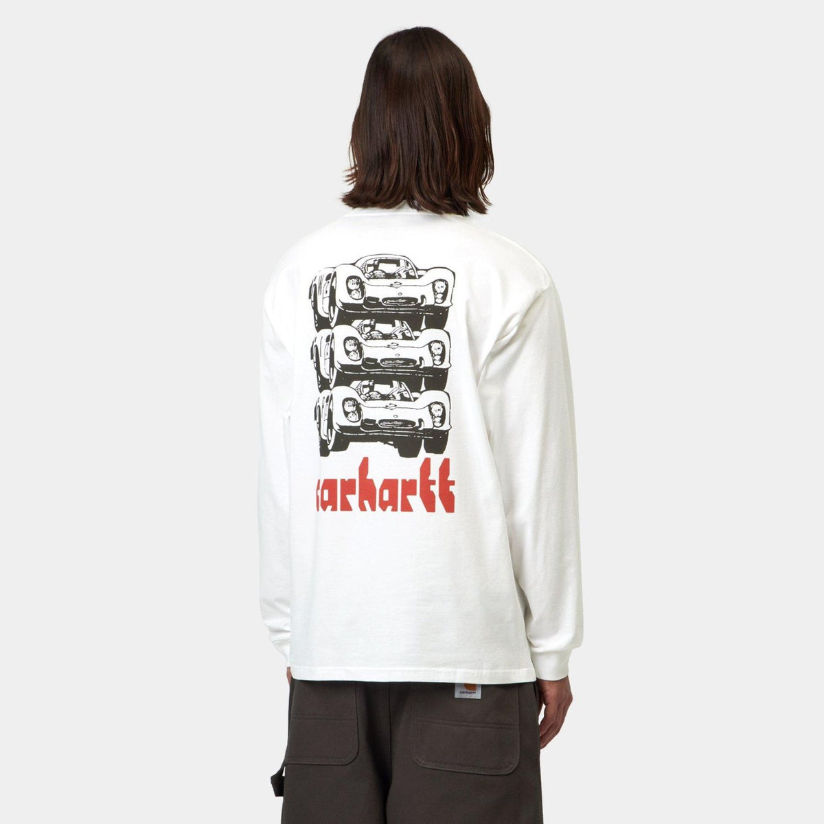 Carhartt WIP Framework Longsleeve T-shirt Weiß