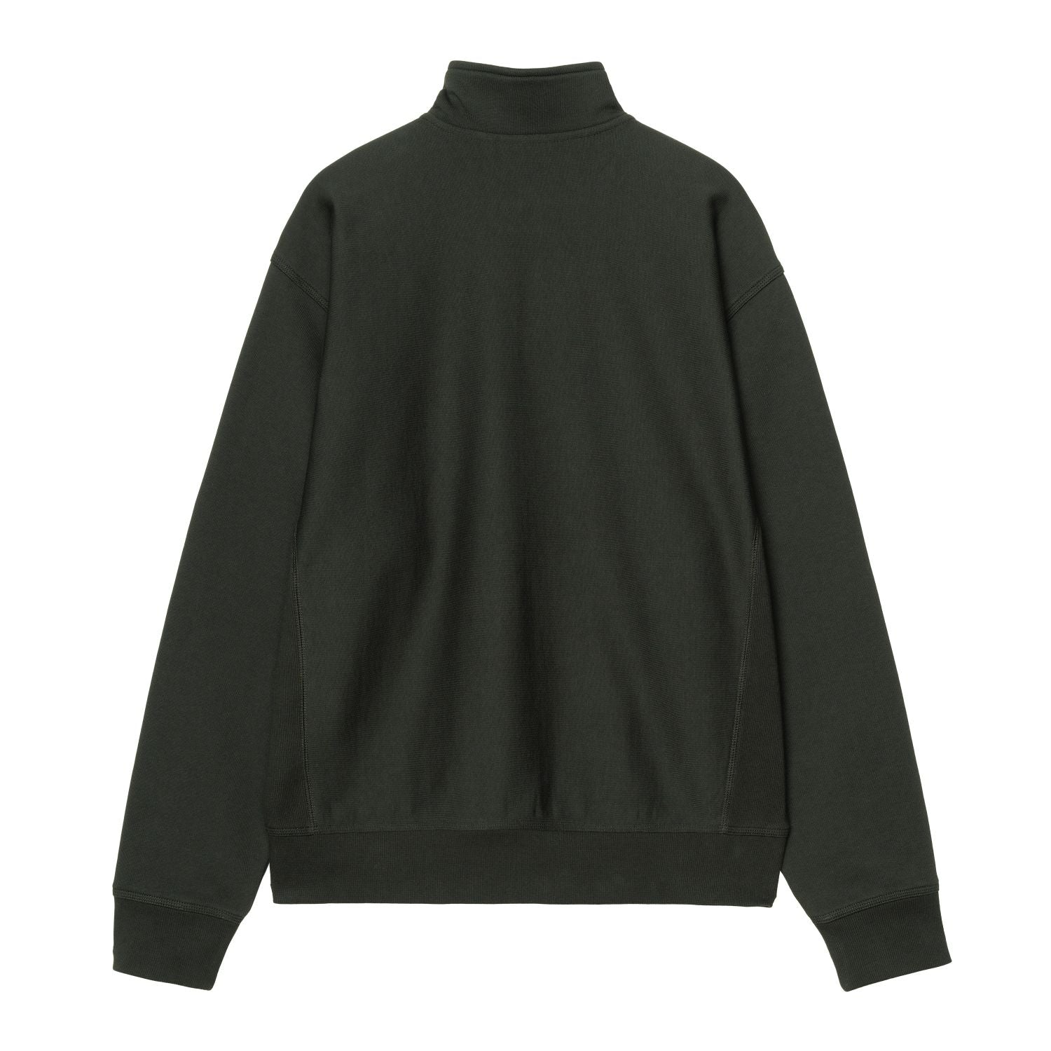 Carhartt WIP Half-Zip American Script Pullover Dunkelgrün