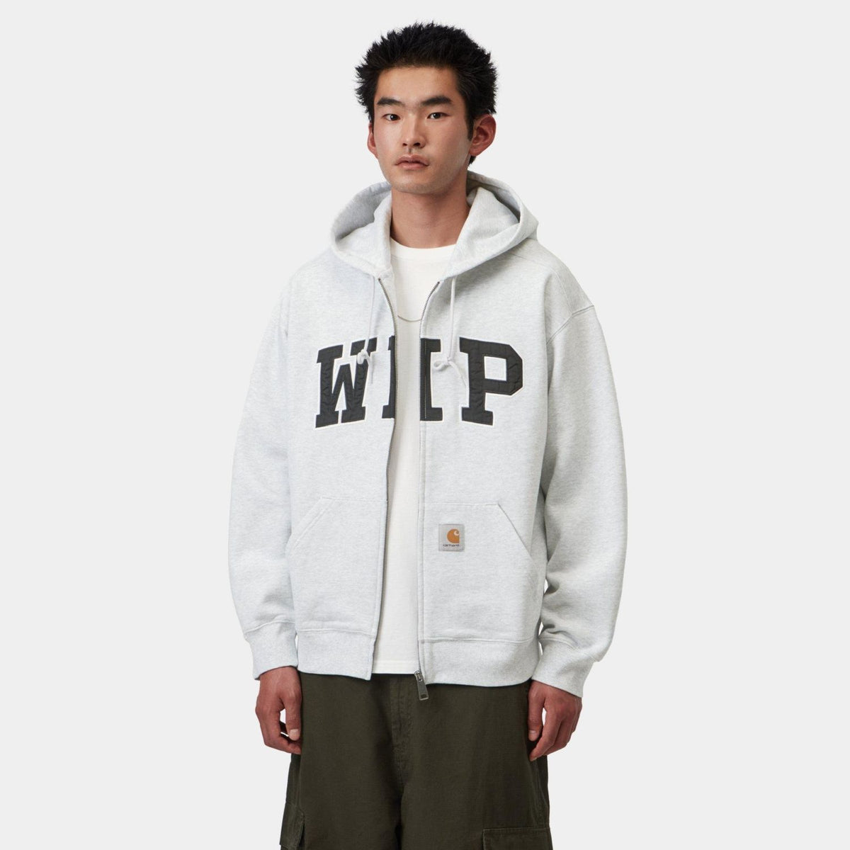 Carhartt WIP Logo-Weste Grau