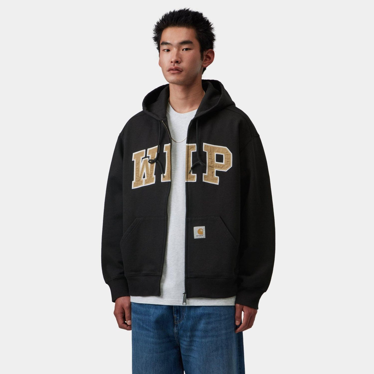 Carhartt WIP Logo Weste Schwarz