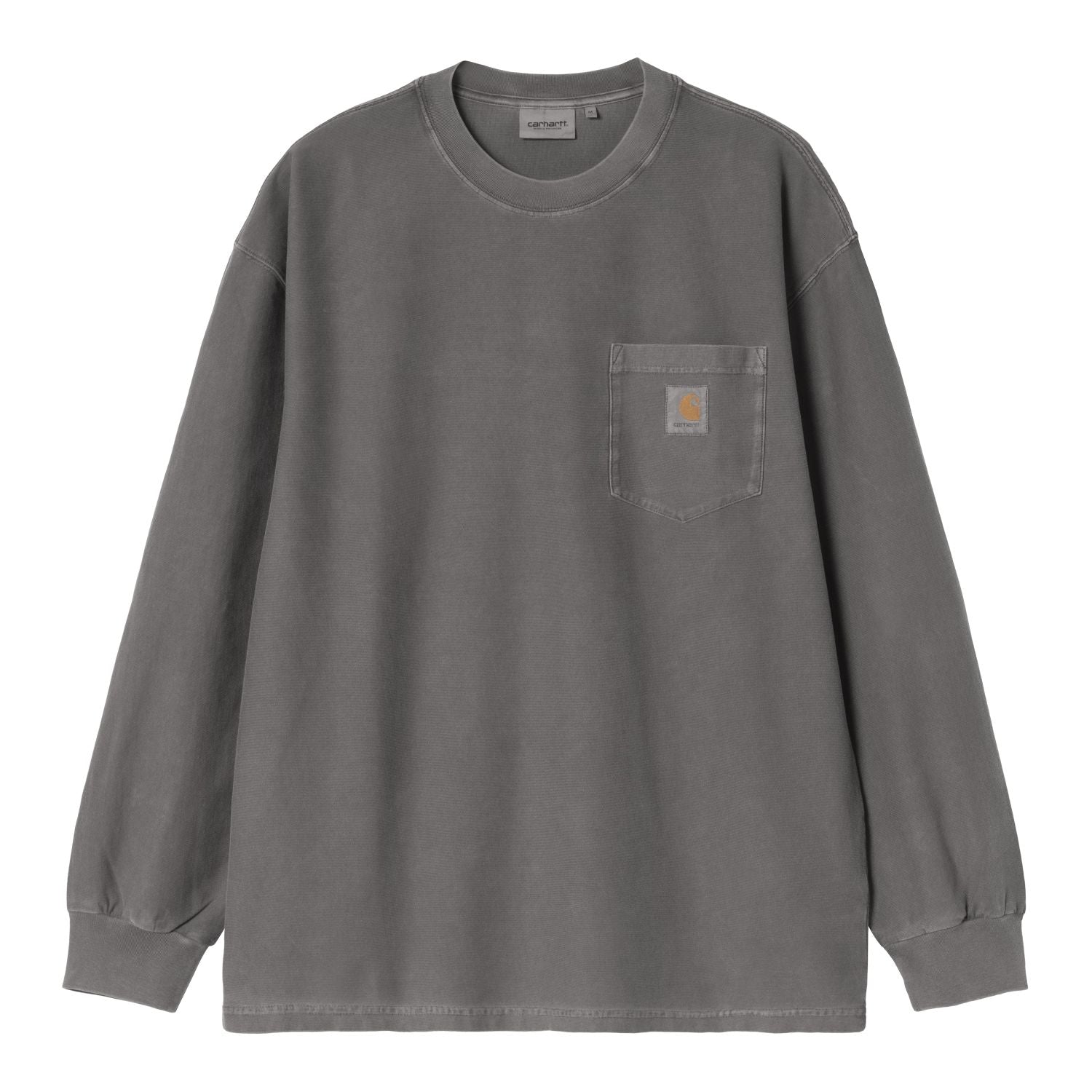 Carhartt WIP Loose Pocket Langarm-T-shirt Schwarz