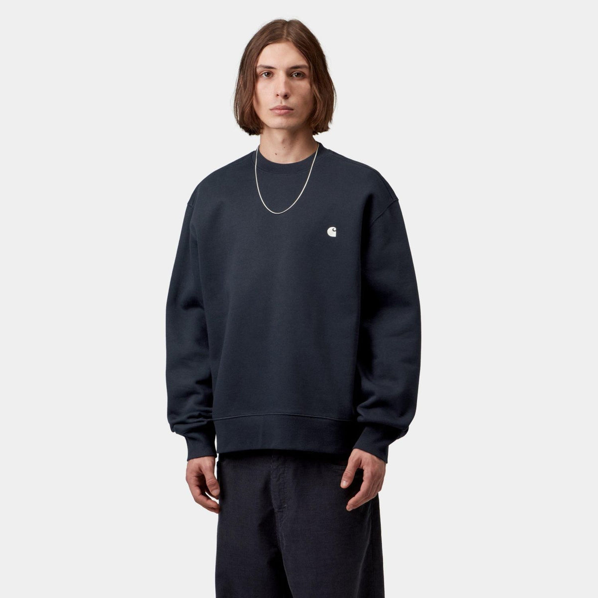 Carhartt WIP Mack Pullover Marine