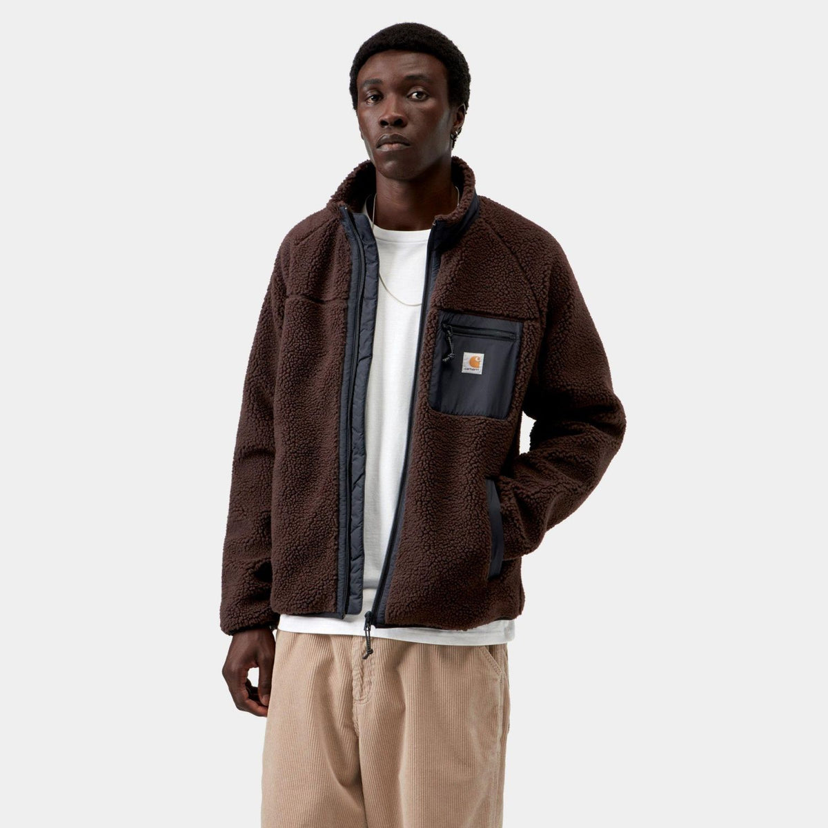 Carhartt WIP Prentis Liner Jacke Braun