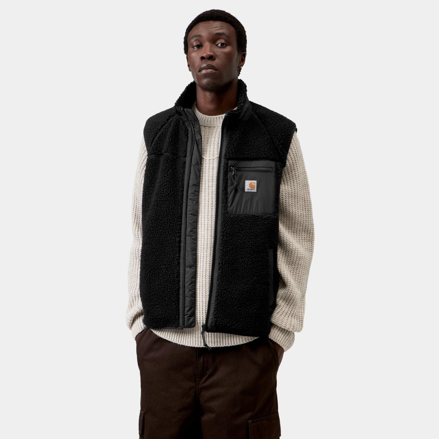 Carhartt WIP Prentis Liner Weste Schwarz