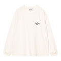 Carhartt WIP Signature Rib Longsleeve T-shirt Offwhite