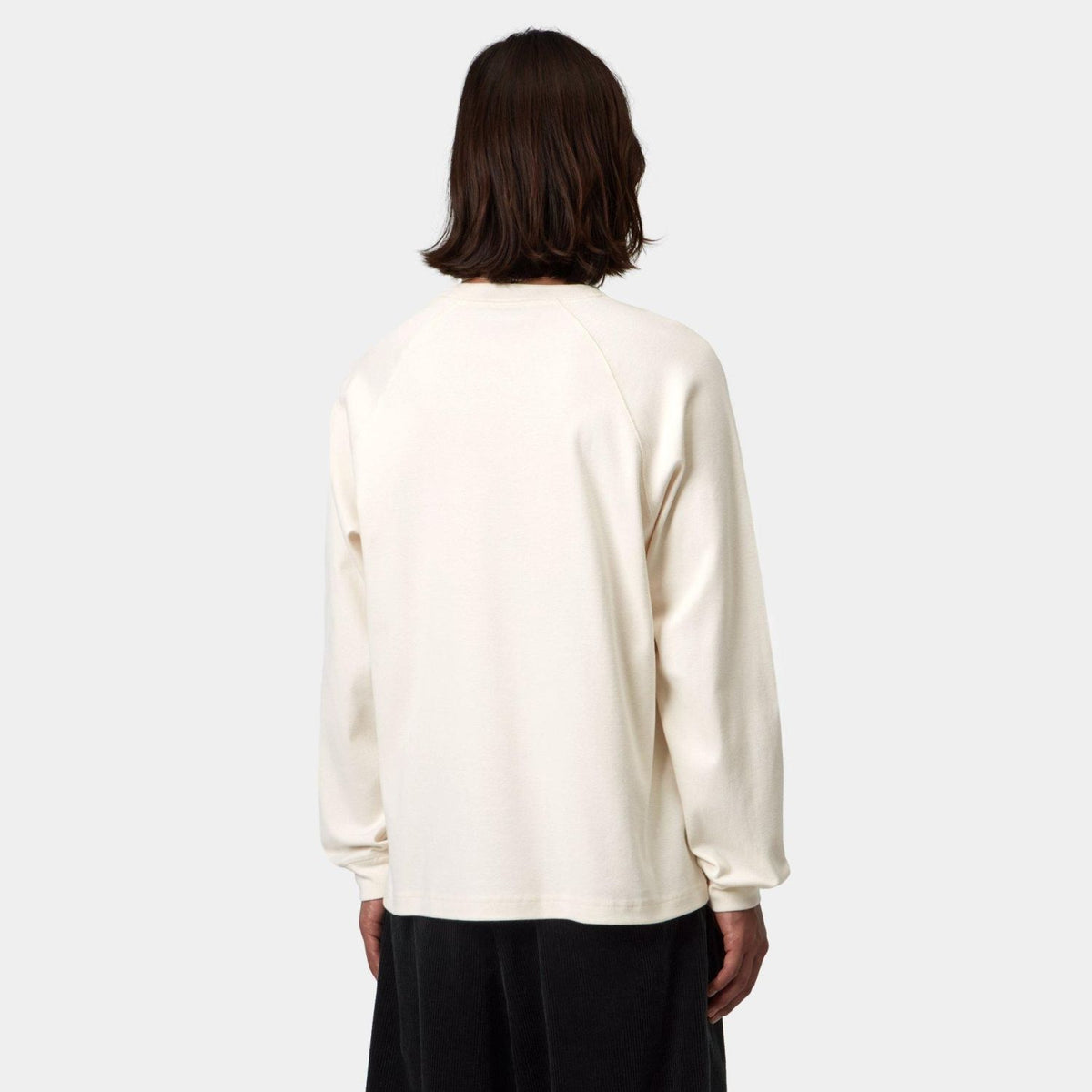Carhartt WIP Signature Rib Longsleeve T-shirt Offwhite