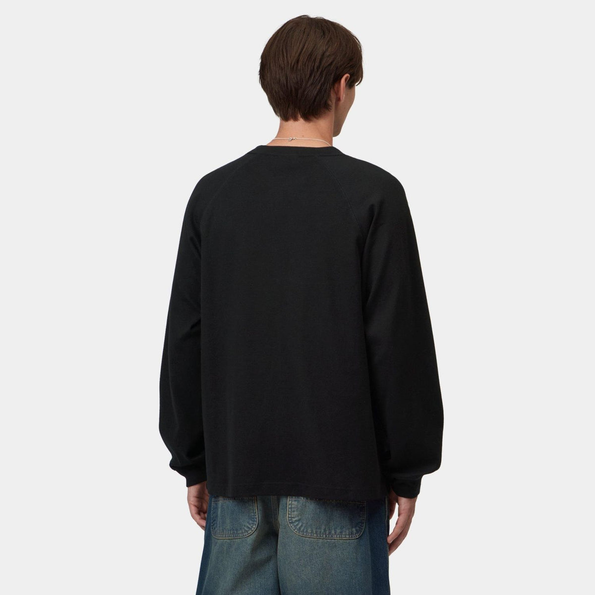 Carhartt WIP Signature Rib Longsleeve T-shirt Schwarz