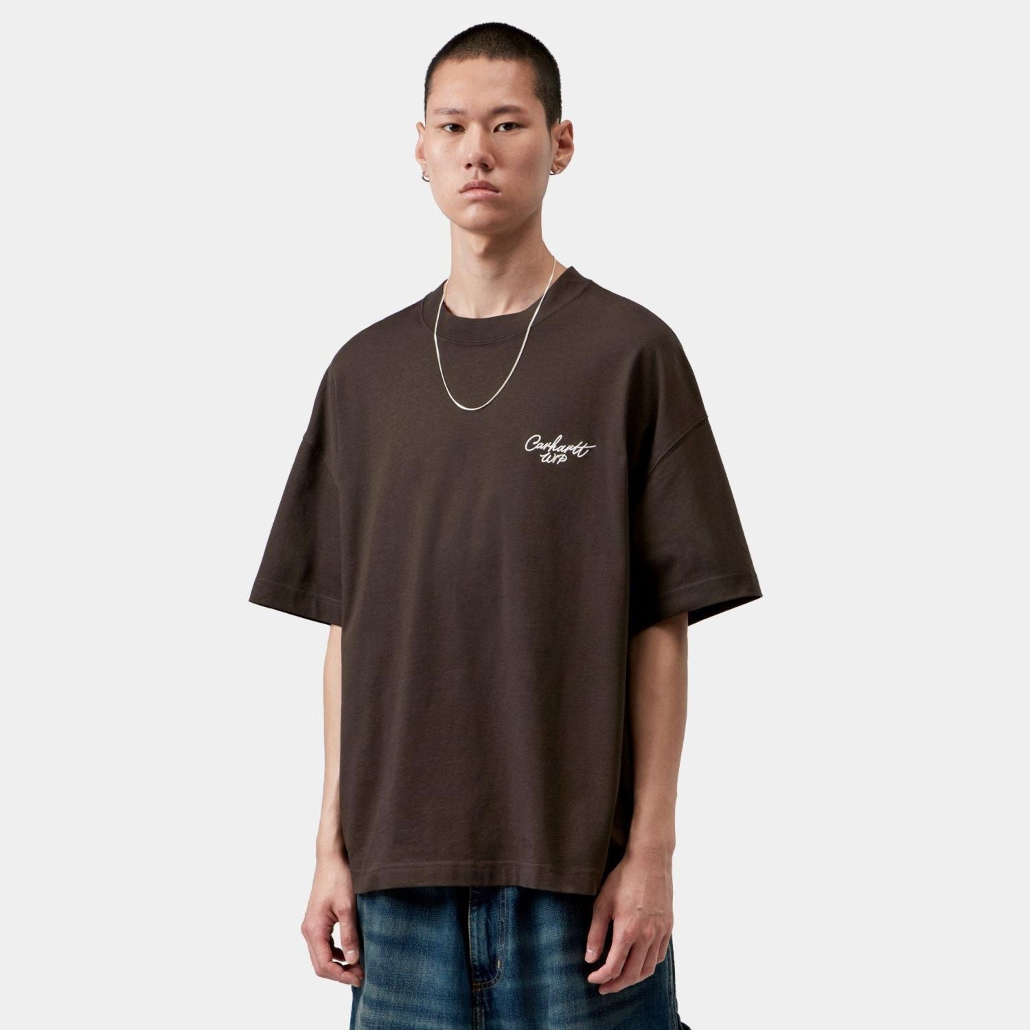 Carhartt WIP Signature Script T-shirt Braun