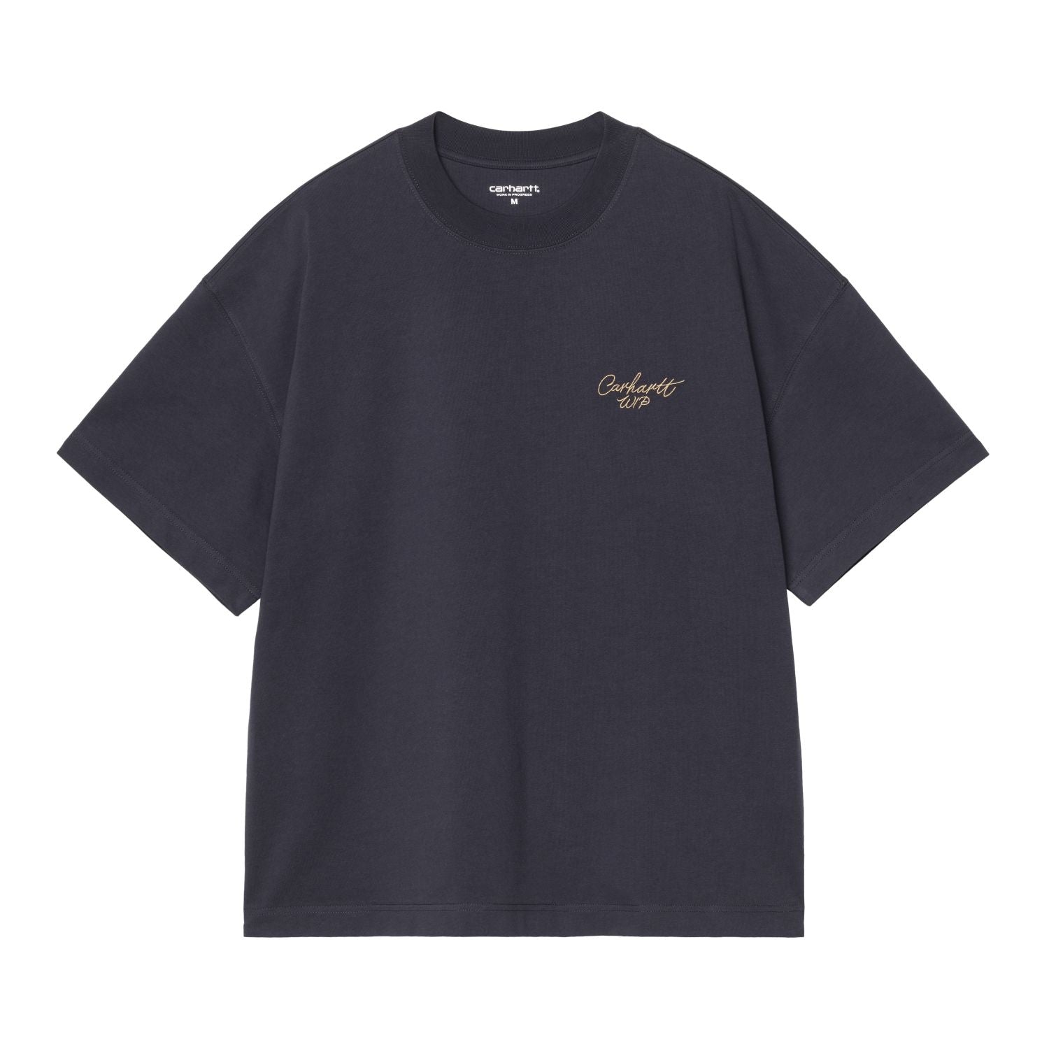 Carhartt WIP Signature Script T-shirt Marine
