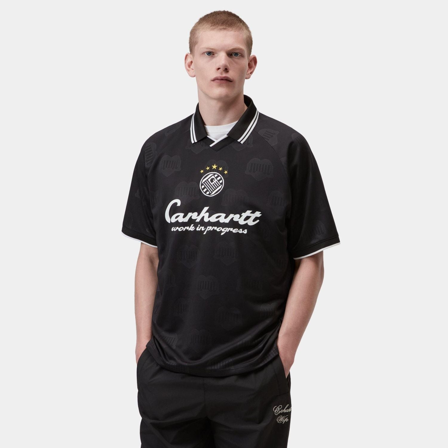 Carhartt WIP Terrace Football T-shirt Schwarz