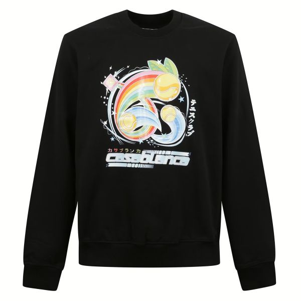 Casablanca Manga Tennis Ball Sweater Zwart