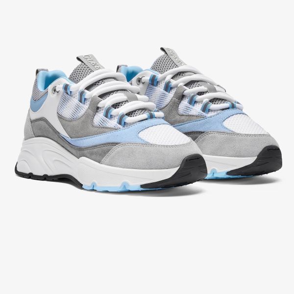 Cleens Aero Runner Sneaker Blauw/Grijs