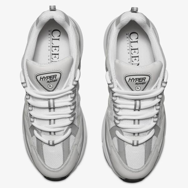 Cleens Hyper Runner Sneaker Wit