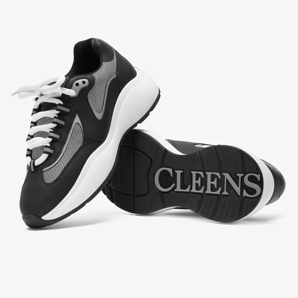 Cleens Podium Sneaker Zwart