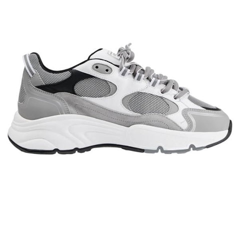 Cleens Pulse Runner Sneaker Weiß/Grau