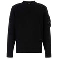 CP Company Compact Cotton Lens Knit Sweater Zwart