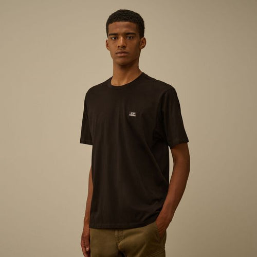 CP Company Logo Patch T-shirt Zwart