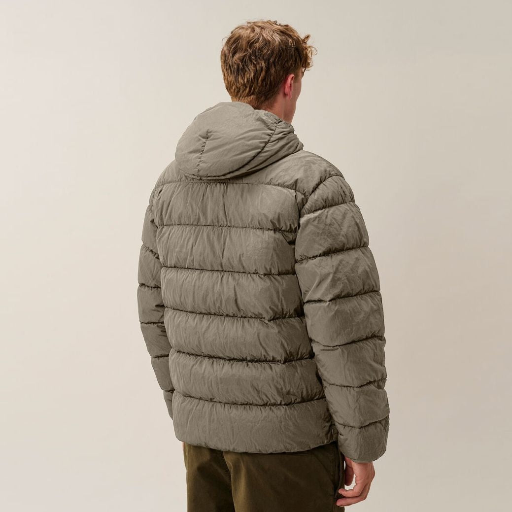 CP Company Chrome-R Goggle Down Puffer Grau