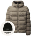 CP Company Chrome-R Goggle Down Puffer Grau