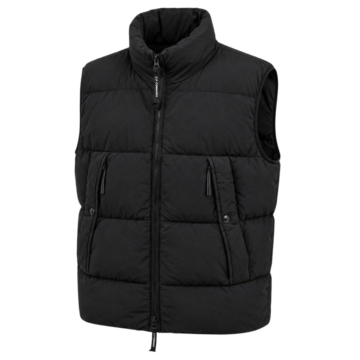 CP Company Chrome-R Padded Bodywarmer Schwarz
