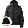 CP Company Down Shield Lens Hooded Puffer Schwarz