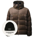CP Company Eco-Chrome R Mixed Goggle Daunen-Puffer Braun