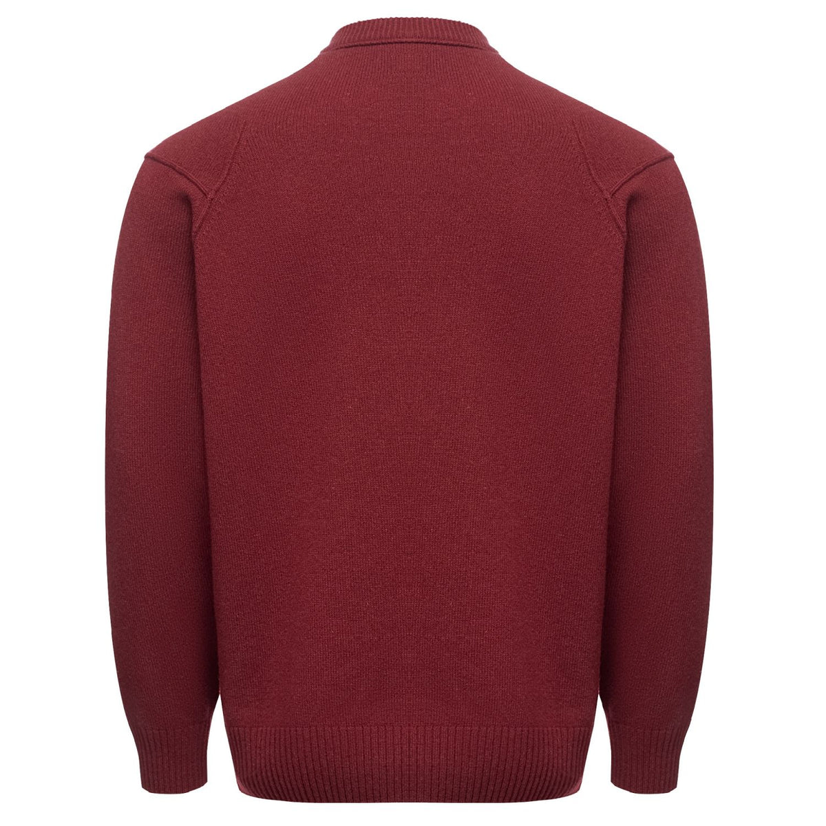 CP Company Lammwolle GRS-Strick Pullover Rot