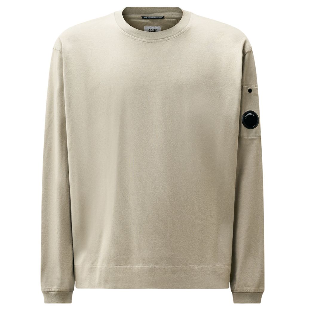 CP Company Mercerized Twisted Longsleeve T-shirt Grau