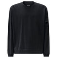 CP Company Mercerized Twisted Langarm-T-shirt Schwarz