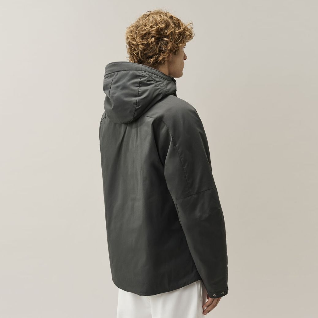CP Company Pro-Tek Primaloft Silver Hooded Lens Jacke Anthrazit