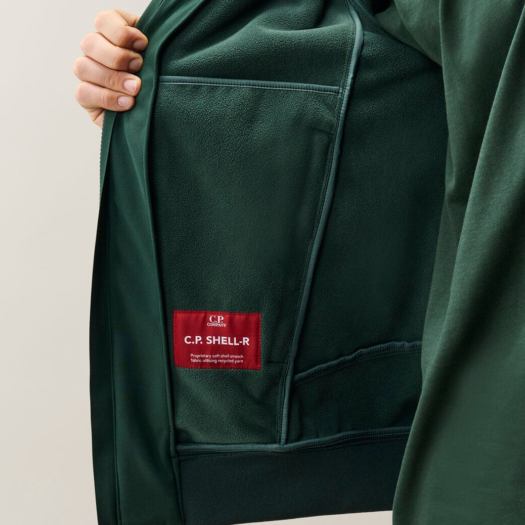 CP Company Shell-R Jacke Dunkelgrün