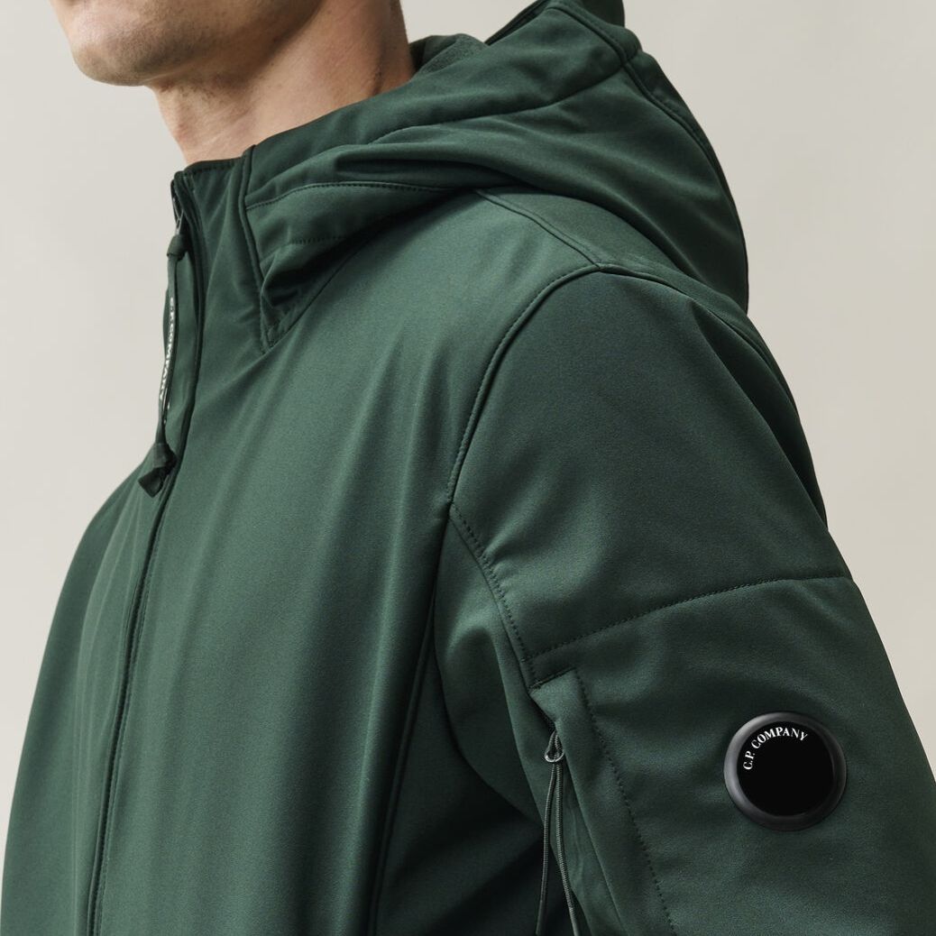 CP Company Shell-R Jacke Dunkelgrün