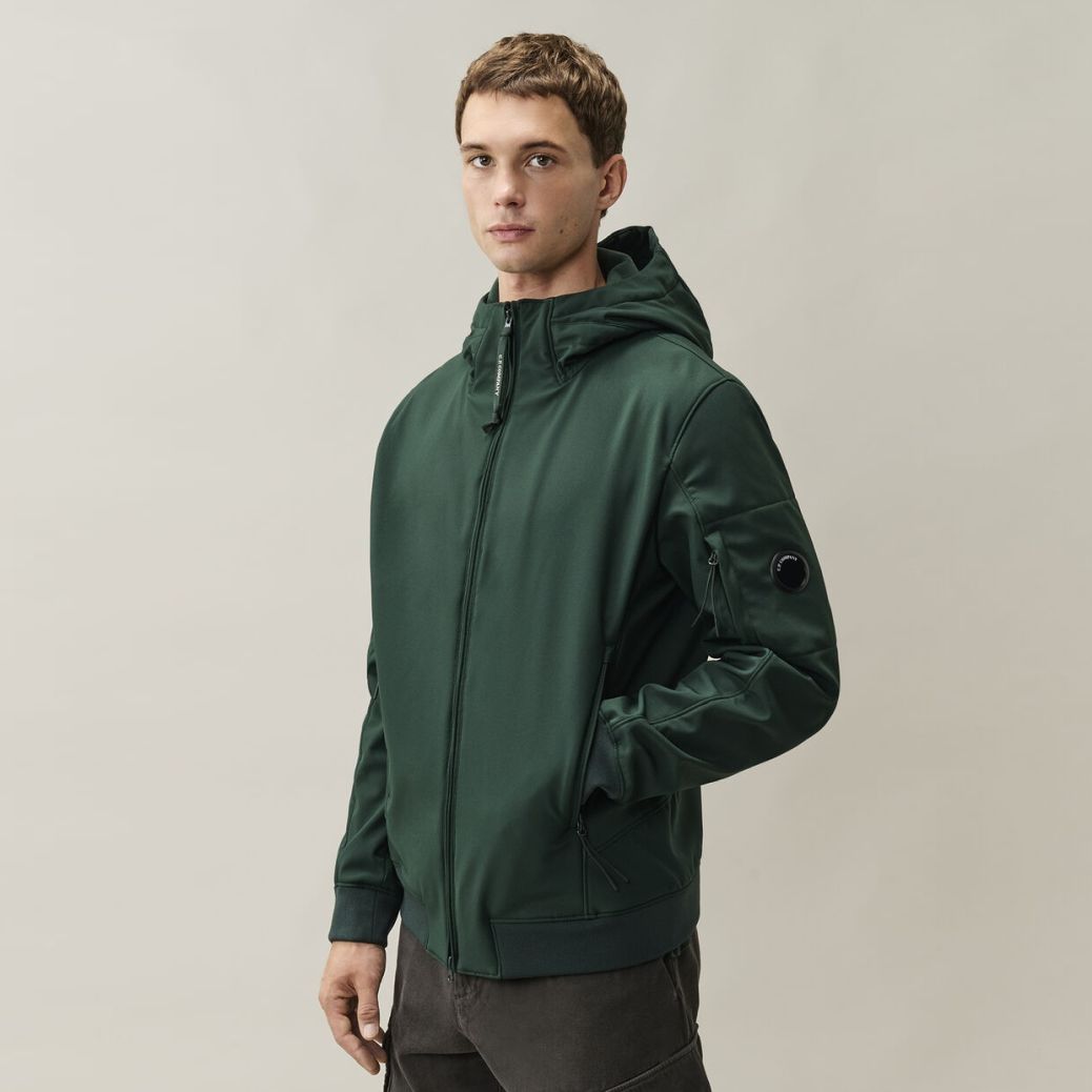 CP Company Shell-R Jacke Dunkelgrün
