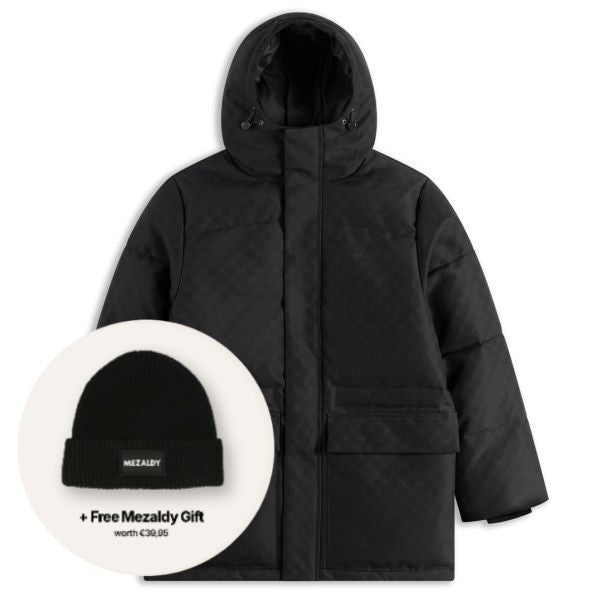 Daily Paper Oba Monogram Puffer Schwarz