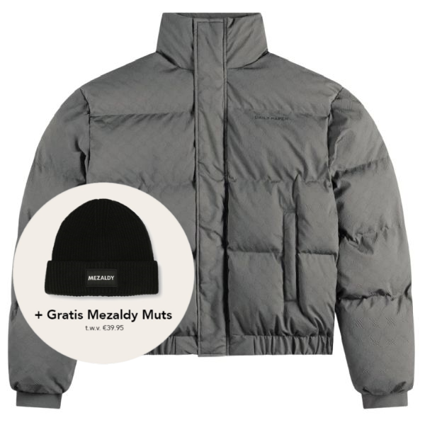Daily Paper Renako Pufferjacke Grau – Mezaldy